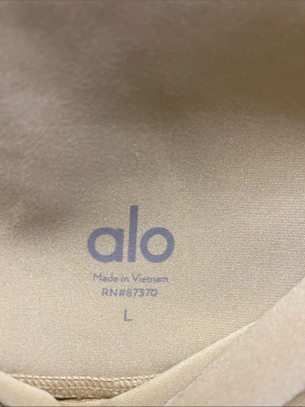 ALO Yoga High-Rise Leggings - gold - size L